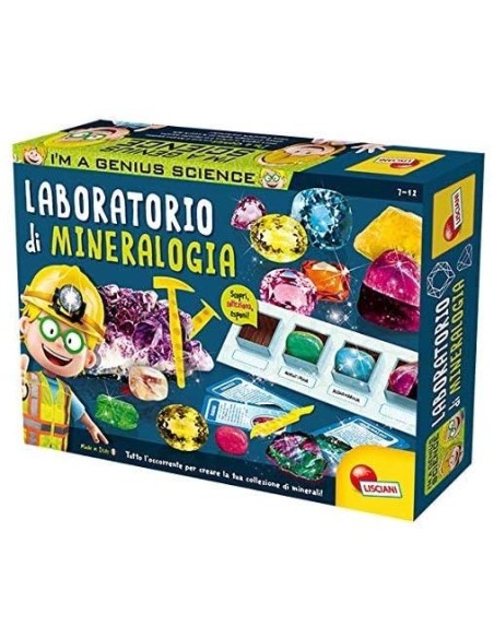 I'm a Genius - mineralogy laboratory LIS83923 Lisciani | Futurartshop.com