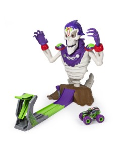 Monster Jam - Pista Grim Takedown con macchina inclusa FIC20107424 Spin master | Futurartshop.com 2