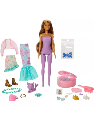 Barbie Color Reveal Peel Sirena con 25 sorprese FICGXV93 Mattel | Futurartshop.com