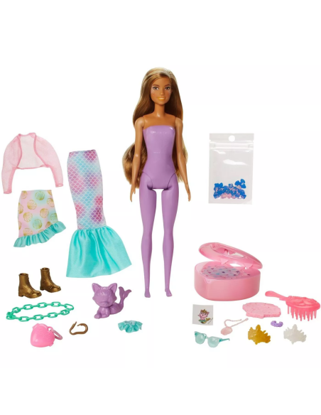 Barbie Color Reveal Peel Sirena con 25 sorprese FICGXV93 Mattel | Futurartshop.com