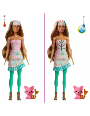 Barbie Color Reveal Peel Sirena con 25 sorprese FICGXV93 Mattel | Futurartshop.com