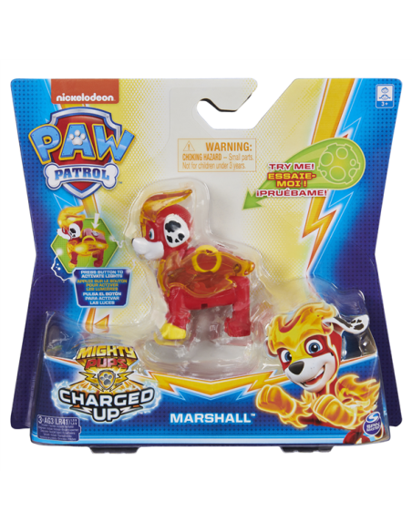 Paw Patrol Charged Up-Marshall bright FIC20122531-1 Spin master | Futurartshop.com