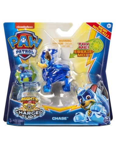 Paw Patrol Charged Up - Chase luminoso FIC20122532 Spin master | Futurartshop.com