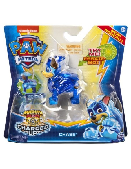 Paw Patrol Charged Up-Chase bright FIC20122532 Spin master | Futurartshop.com