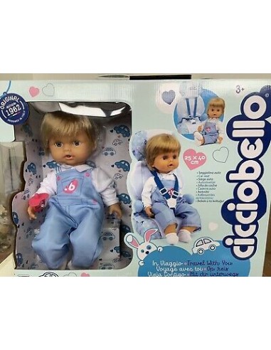 Cicciobello in viaggio con seggiolino GIOCCB90000 Giochi Preziosi | Futurartshop.com