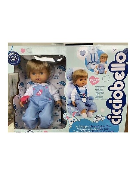Cicciobello traveling with child seat GIOCCB90000 Giochi Preziosi | Futurartshop.com