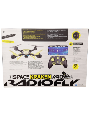 Radiofly Drone - Space Kraken 40 ODS40021 Ods | Futurartshop.com