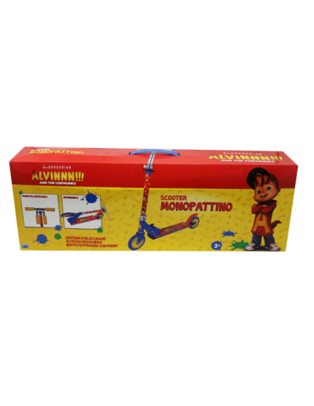 Alvin Superstar - Monopattino pieghevole 2 ruote ODS48901 Ods | Futurartshop.com