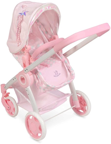 Carrozzina 3 in1 pieghevole design sirena KRE80541 Kreativa | Futurartshop.com