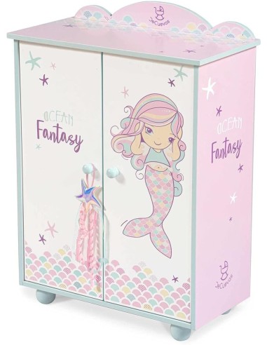 Armadio in legno design sirena KRE55241 Kreativa | Futurartshop.com