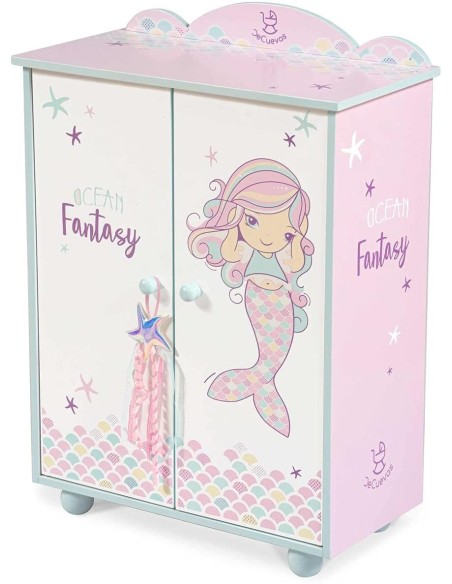 Armadio in legno design sirena KRE55241 Kreativa | Futurartshop.com