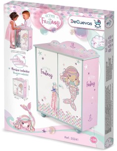 Wooden cabinet mermaid design KRE55241 Kreativa | Futurartshop.com