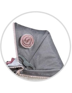 Carrozzina reborn con borsa e parasole KRE82031 Kreativa | Futurartshop.com 2