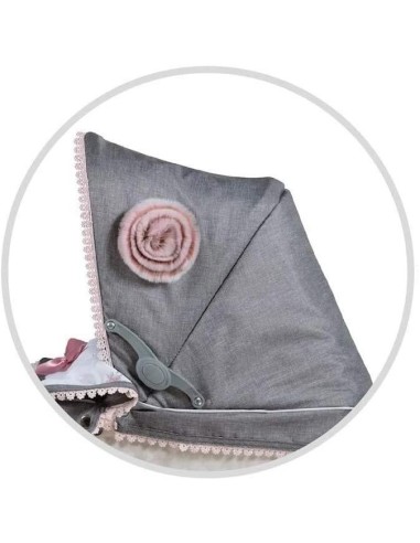 Reborn pram with bag and sunshade KRE82031 Kreativa | Futurartshop.com