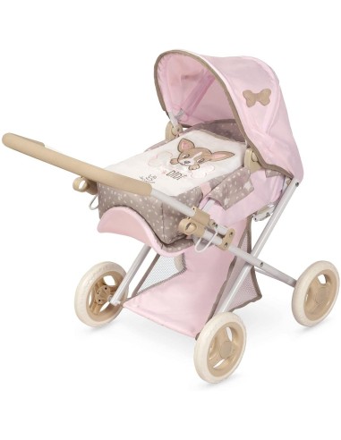 Carrozzina 3 in 1 pieghevole design cagnolino KRE85143 Kreativa | Futurartshop.com