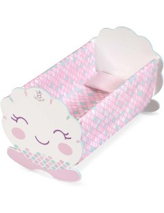 Culla in legno per bambole design sirena KRE55141 Kreativa | Futurartshop.com 2