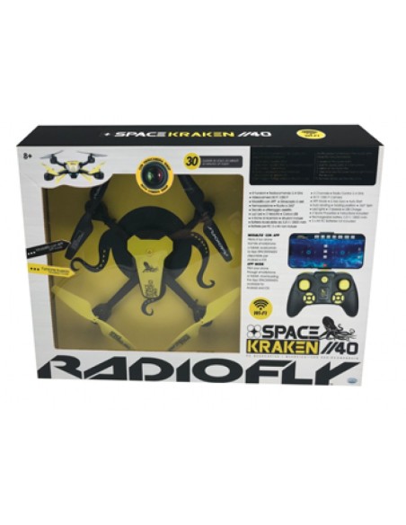 Radiofly Drone - Space Kraken 40 ODS40021 Ods | Futurartshop.com
