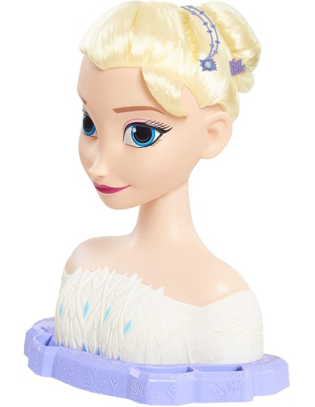 Frozen Elsa styling head - testa diverse acconciature GRAFRND6000 Grandi giochi | Futurartshop.com