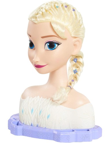 Frozen Elsa styling head - testa diverse acconciature GRAFRND6000 Grandi giochi | Futurartshop.com