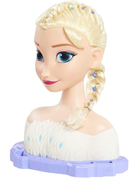 Frozen Elsa styling head-Head different hairstyles GRAFRND6000 Grandi giochi | Futurartshop.com