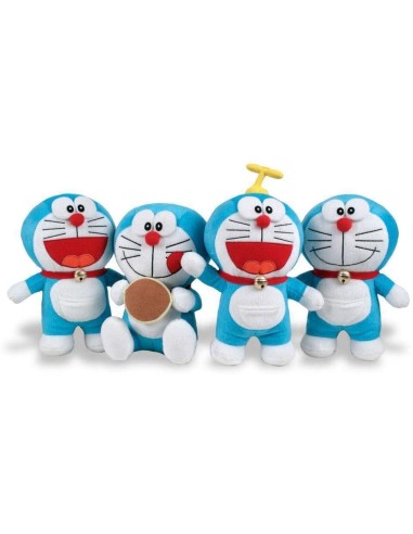 Doraemon plush toy 30 cm in 4 models PTS760010540 Futurart | Futurartshop.com