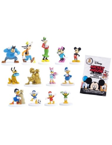 Mickey Mouse and Friends 3D characters in sachet DIN48807 Futurart | Futurartshop.com