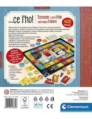 Board game-I got it CLE16639 Clementoni | Futurartshop.com