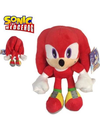 Sonic e friends peluche di Knuckles 30 cm PTS31160-4 Futurart | Futurartshop.com
