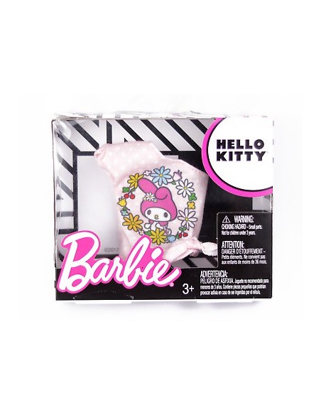 Barbie maglia rosa con Hello Kitty FICFLP40/FLP43 Mattel | Futurartshop.com