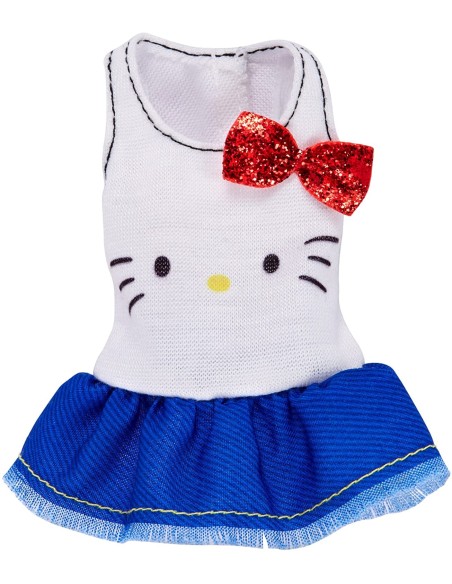 Barbie white tank top by Hello Kitty FICFLP40/FLP45 Mattel | Futurartshop.com