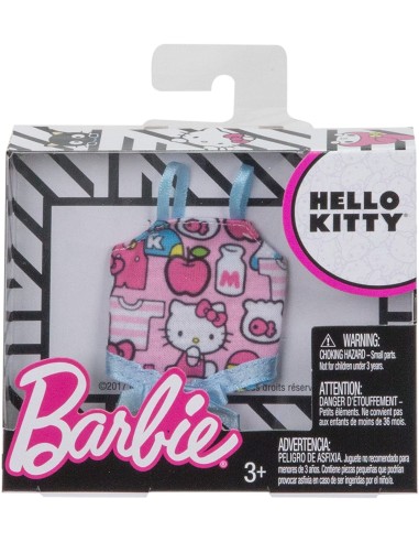 Barbie fancy pink jersey by Hello Kitty FICFLP40/FLP42 Mattel | Futurartshop.com