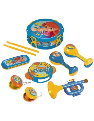 Topo Gigio musical instrument set GRATPG43000 Grandi giochi | Futurartshop.com