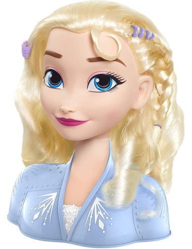 Frozen 2 Elsa Styling Head - diverse acconciature 14 accessori Testa GRAFRND2000 Grandi giochi | Futurartshop.com
