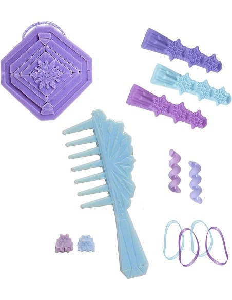 Frozen 2 Elsa Styling Head-different hairstyles 14 accessories GRAFRND2000 Grandi giochi | Futurartshop.com