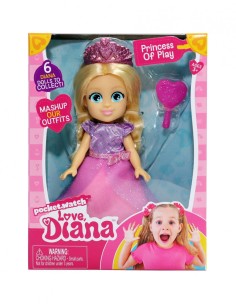 Love Diana - Bambola Principessa GIOLVE06000-4 Giochi Preziosi | Futurartshop.com