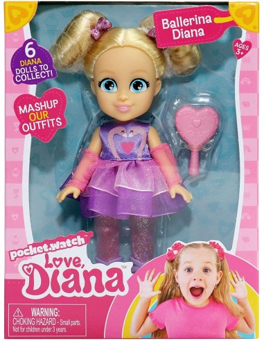 Love Diana - Bambola Ballerina GIOLVE06000-1 Giochi Preziosi | Futurartshop.com