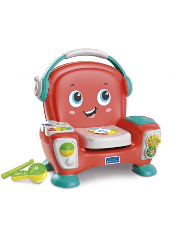 Baby Poltroncina Canta Suona Balla Interattiva 12M+ CLE17678 Clementoni | Futurartshop.com