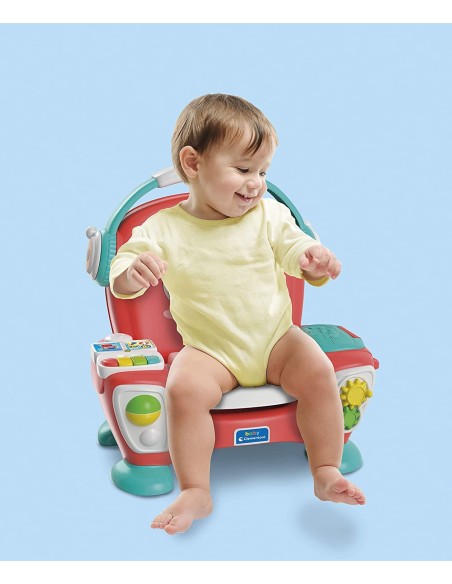 Baby Poltroncina Canta Suona Balla Interattiva 12M+ CLE17678 Clementoni | Futurartshop.com