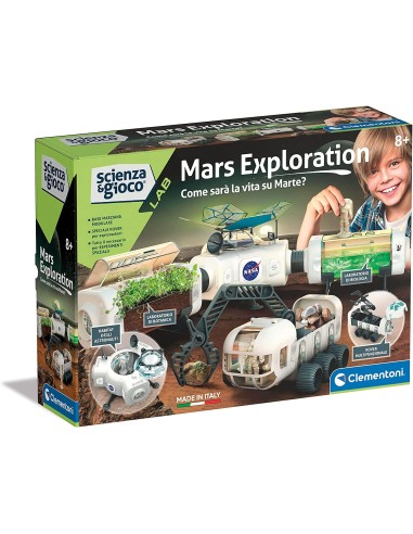 Scienza e Gioco - Mars Exploration Base spaziale NASA CLE19243 Clementoni | Futurartshop.com