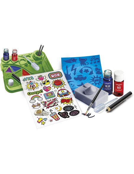 Science and Pop tattoo game - the tattoo workshop CLE19280 Clementoni | Futurartshop.com