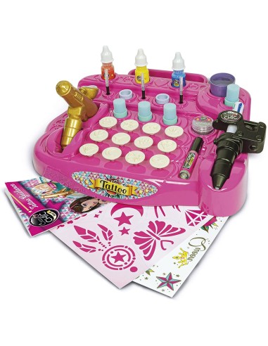 Crazy Chic Tattoo Studio - Kit per tatuaggi CLE18602 Clementoni | Futurartshop.com