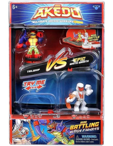 Akedo Ultimate Arcade Warriors - confezione 2 personaggi assortiti GIOAKE01000 Giochi Preziosi | Futurartshop.com