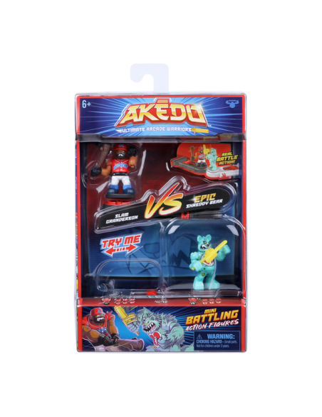 Akedo Ultimate Arcade Warriors - confezione 2 personaggi assortiti GIOAKE01000 Giochi Preziosi | Futurartshop.com