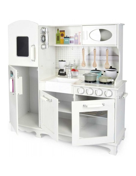 Multifunction wooden kitchen with accessories 103 cm TEO40606 Teorema | Futurartshop.com