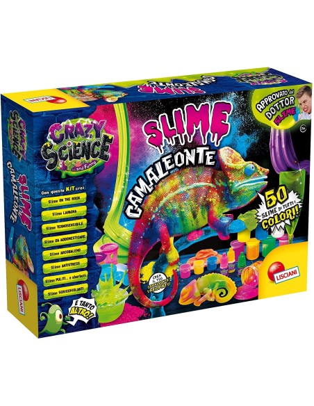 Crazy Science - Slime Camaleonte LIS89246 Lisciani | Futurartshop.com