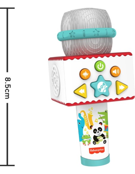 Fisher-Price musical microphone MAG22296 Mattel | Futurartshop.com