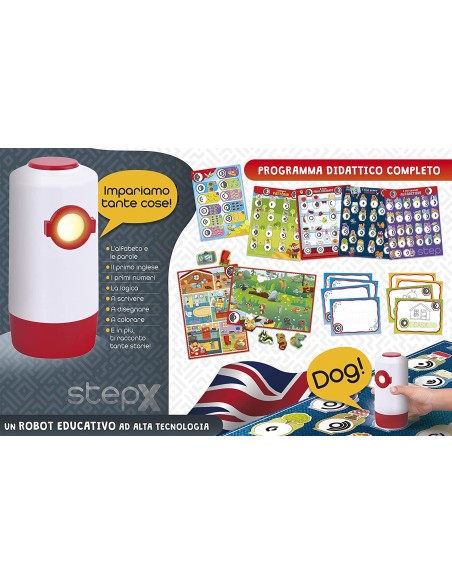 Step X - Tutor Educativo per imparare a leggere e scrivere LIS88768 Lisciani | Futurartshop.com