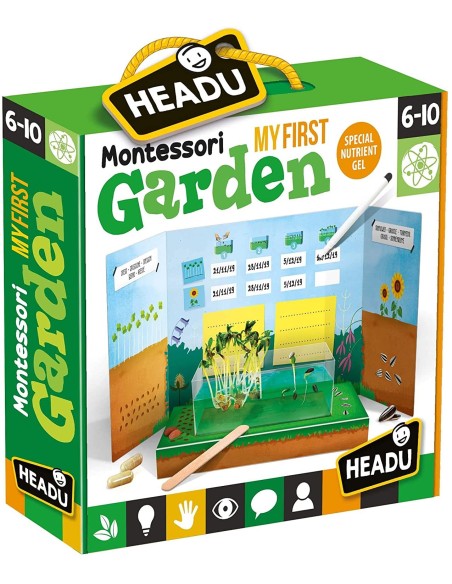 Garden-Montessori educational game HEAMU24148 Headu | Futurartshop.com