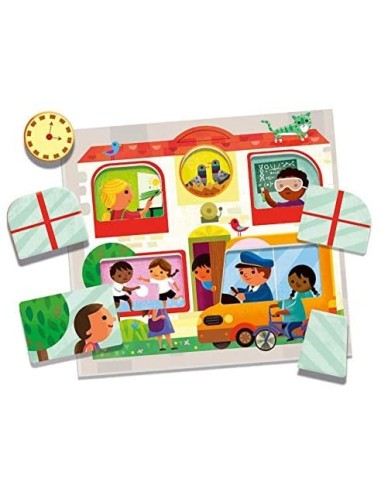Gioco Educativo - Baby Play Town Montessori HEAMU23615 Headu | Futurartshop.com