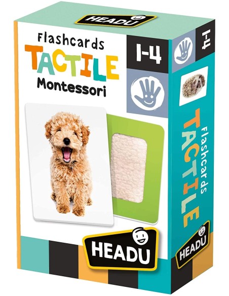 Educational Game-Montessori Tactile Flashcards HEAMU23738 Headu | Futurartshop.com